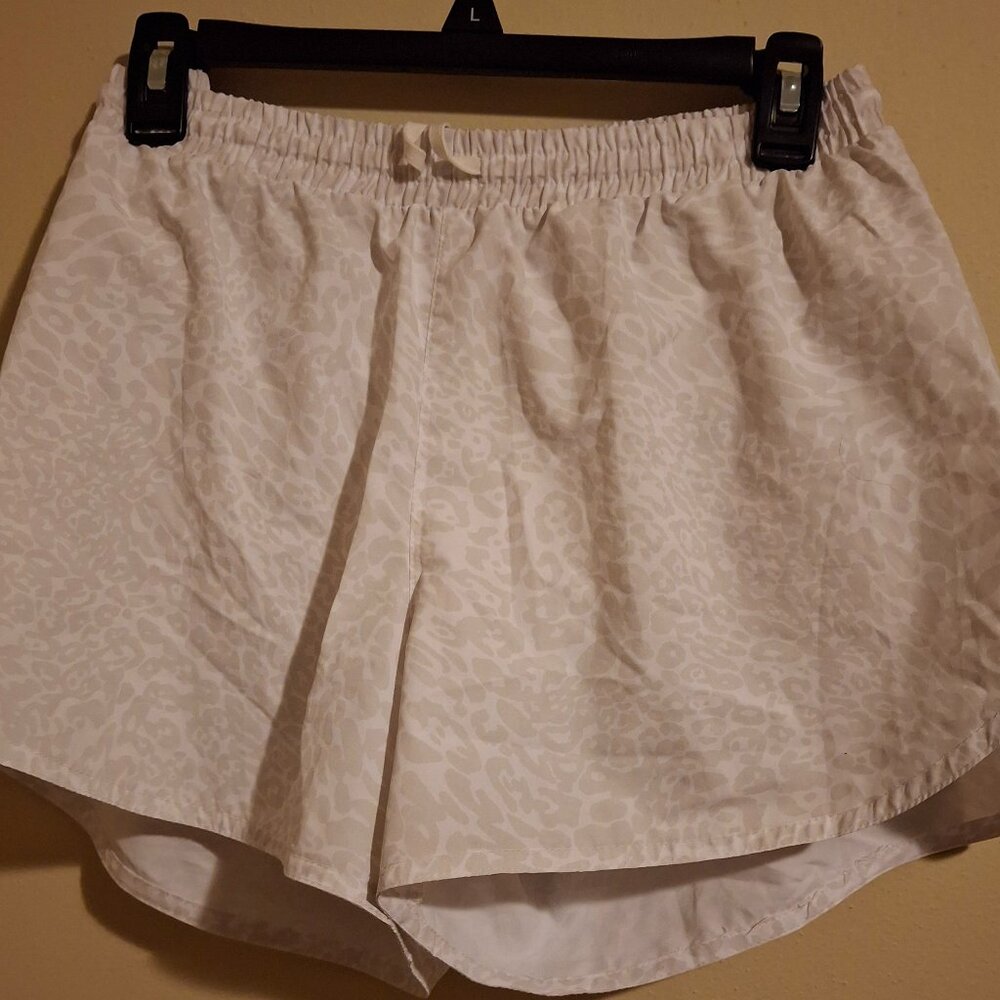 Off White Cheetah Shorts